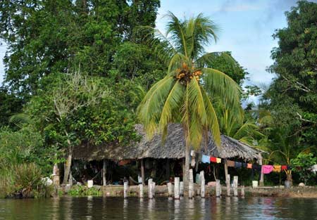 palafitos - indiański dom na palach