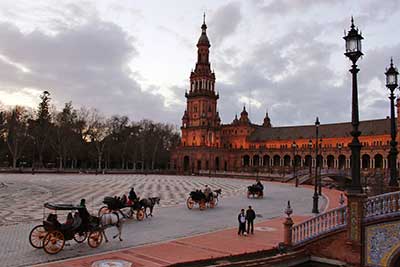 Plac Plaza de Espana w Sewilli (fot. amr). Plac Plaza de Espana w Sewilli (fot. amr).