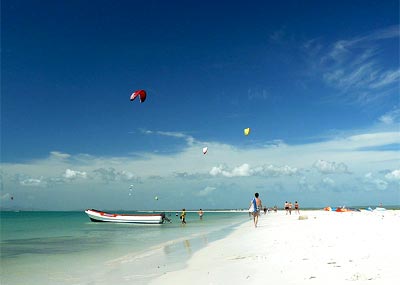 Rajska plaża na wyspie Coche na Margaricie Rajska plaża na wyspie Coche na Margaricie