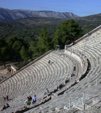 Zdjęcie z Grecji - Epidaurus-antyczny teatr