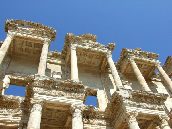 Zdjęcie z Turcji - biblioteka w Efezie
