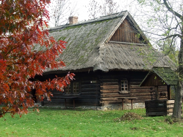 Zdjęcie z Polski - jesień w skansenie