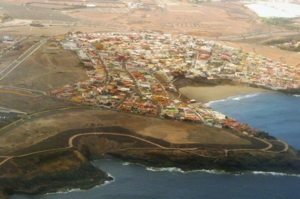 Zdjęcie z Hiszpanii - lądowanie na GC