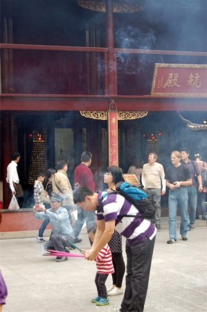 Zdjęcie z Chińskiej Republiki Ludowej - Taoistyczna świątynia