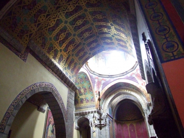 Zdjęcie z Ukrainy - w katedrze ormiańskiej