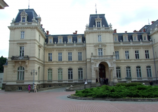 Zdjęcie z Ukrainy - pałac Potockich