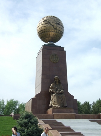 Zdjęcie z Uzbekistanu - na miejscu Lenina