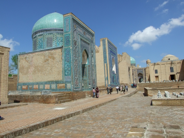 Zdjęcie z Uzbekistanu - zabytkowy cmentarz