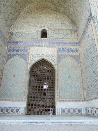 Zdjęcie z Uzbekistanu - meczet Bibi Chanum