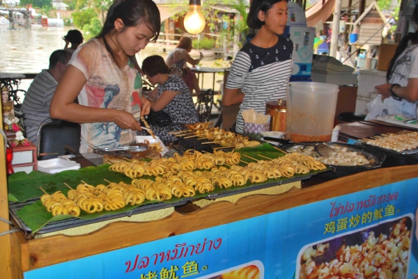 Zdjęcie z Tajlandii - Osmiorniczkowe szaszlyki