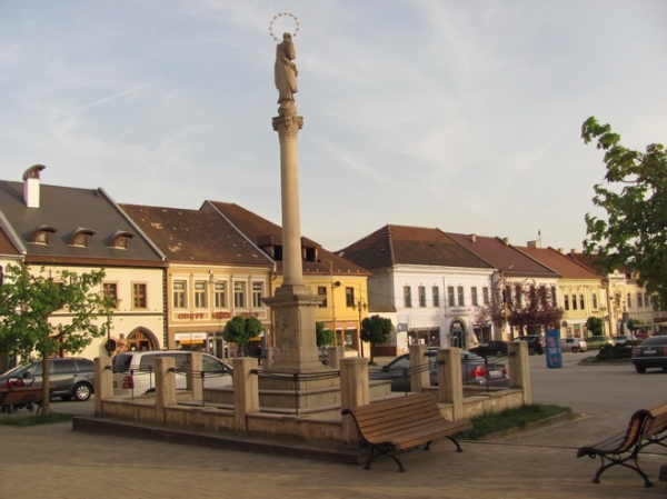 Zdjęcie ze Słowacji - Rynek w Rożniawie.