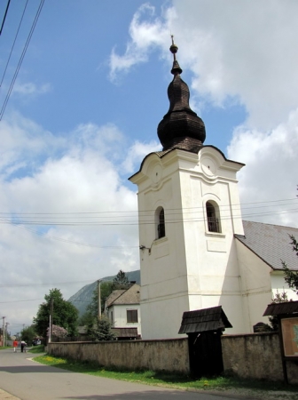 Zdjęcie ze Słowacji - Slavec - kościół. 