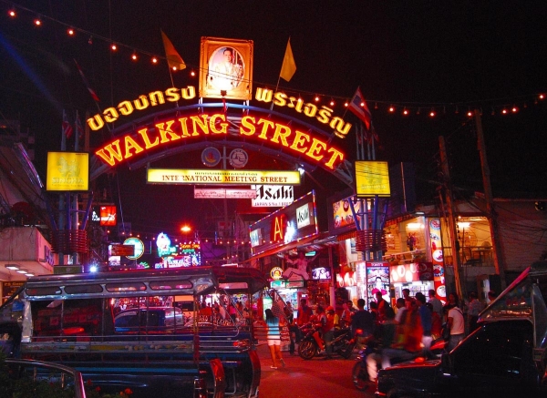 Zdjęcie z Tajlandii - Walking Street w Pattaya
