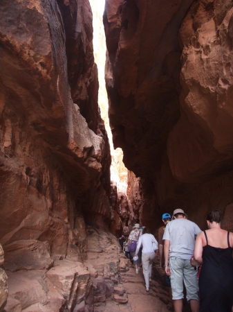 Zdjęcie z Izraelu - wąwozy Wadi Rum