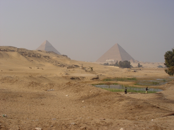 Zdjęcie z Egiptu - Piramidy w Gizie
