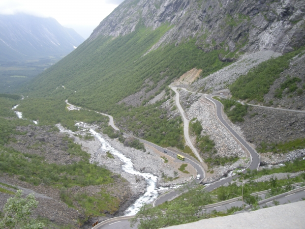 Zdjęcie z Norwegii - Trollstigen