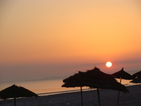 Zdjęcie z Tunezji - Wschód słońca