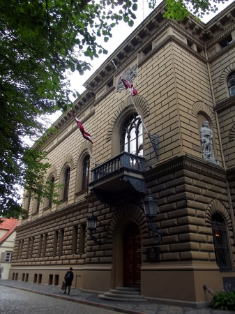 Zdjęcie z Łotwy - Budynek Sejmu