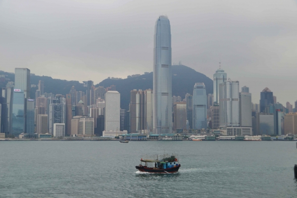 Zdjęcie z Chińskiej Republiki Ludowej - HK i Victoria Harbour