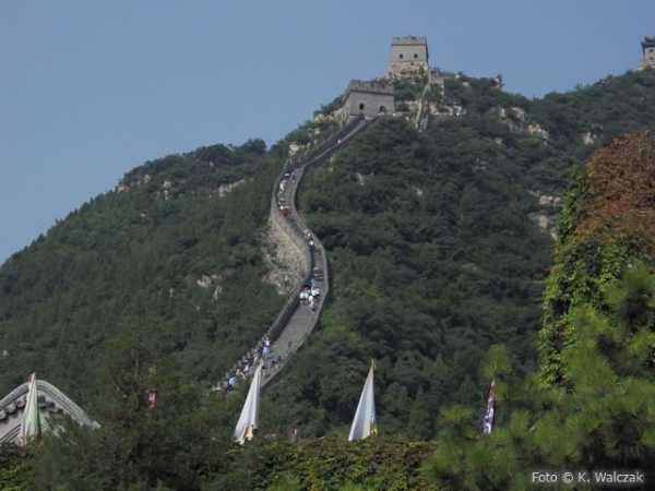Zdjęcie z Chińskiej Republiki Ludowej - Fragment Wielkiego Muru
