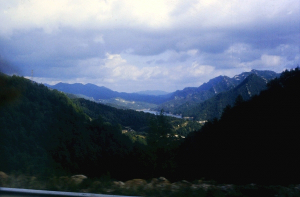 Zdjęcie z Hiszpanii - przejazd przez Pireneje