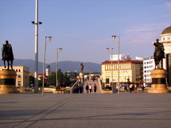 Zdjęcie z Macedonii - Plac Macedonia...