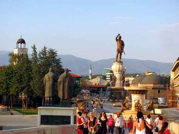 Zdjęcie z Macedonii - Skopje.