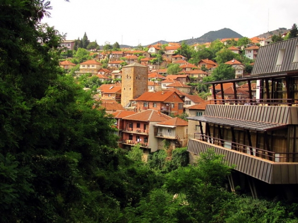 Zdjęcie z Macedonii - Kratowo - widok na miasto
