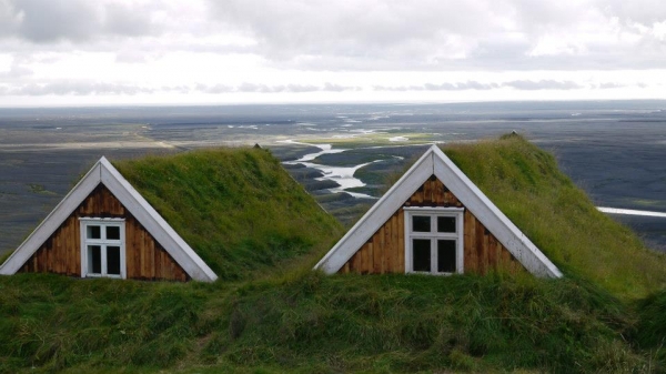 Zdjęcie z Islandii - Skansen w Skaftafell