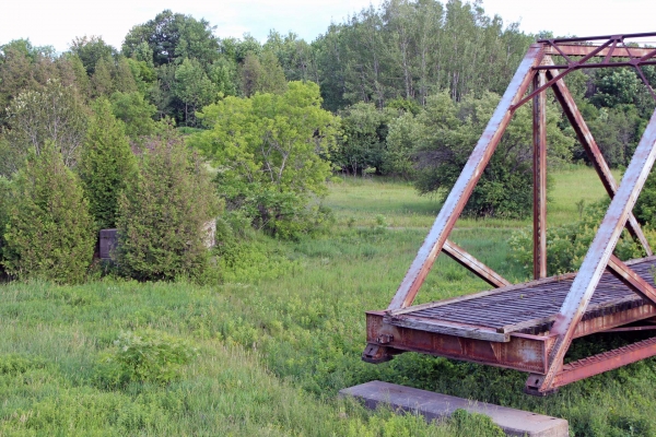 Zdjęcie z Kanady - Stary obracany most