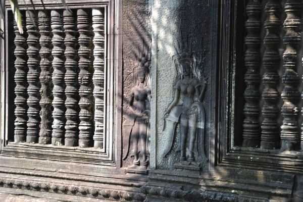 Zdjęcie z Kambodży - Zdobienia Ankor Wat