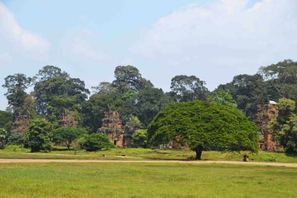Zdjęcie z Kambodży - Kompleks kaplic Kleang