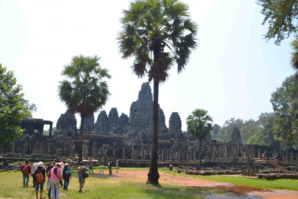 Zdjęcie z Kambodży - Bayon w calej okazalosci