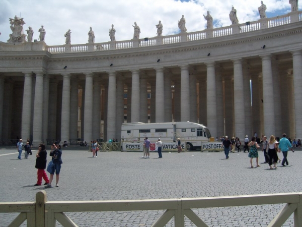 Zdjęcie z Watykanu - Słynna watykańska poczta