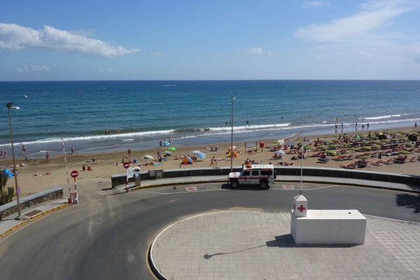 Zdjęcie z Hiszpanii - Plaża w Playa del Ingles - pierwsze spotkanie :)
