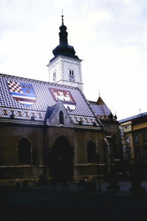 Zdjęcie z Chorwacji - plac i kśc św Marka
