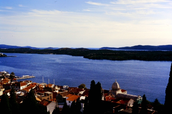 Zdjęcie z Chorwacji - widok z twierdzy