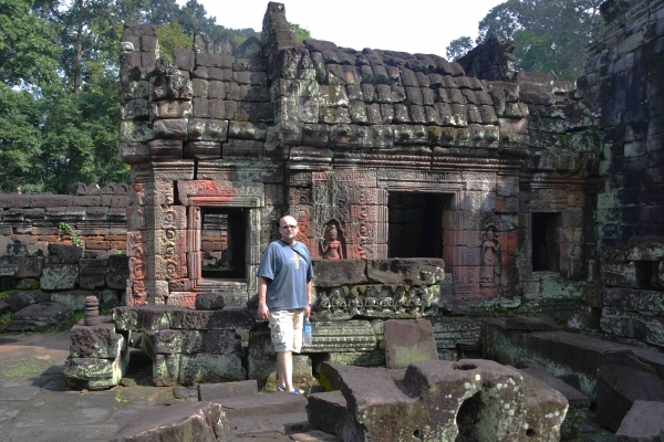 Zdjęcie z Kambodży - Posrod ruin Preah Khan