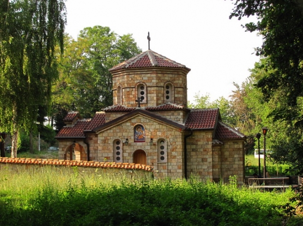 Zdjęcie z Macedonii - Nowa cerkiew Św. Petka. 