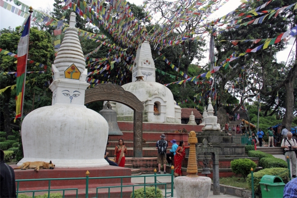 Zdjęcie z Nepalu - Swajambhunath