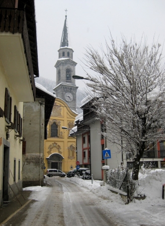 Zdjęcie z Włoch - Pinzolo zimą