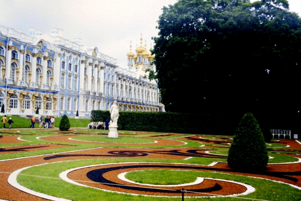Zdjęcie z Rosji - pałacowe ogrody