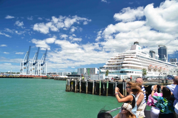 Zdjęcie z Nowej Zelandii - Port w Auckland