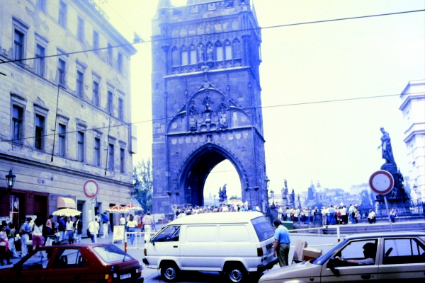 Zdjęcie z Czech - staromiejska wieża mostowa