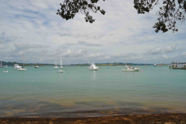 Zdjęcie z Nowej Zelandii - Widok na Pomare Bay oddzielajaca Russel od Paihia