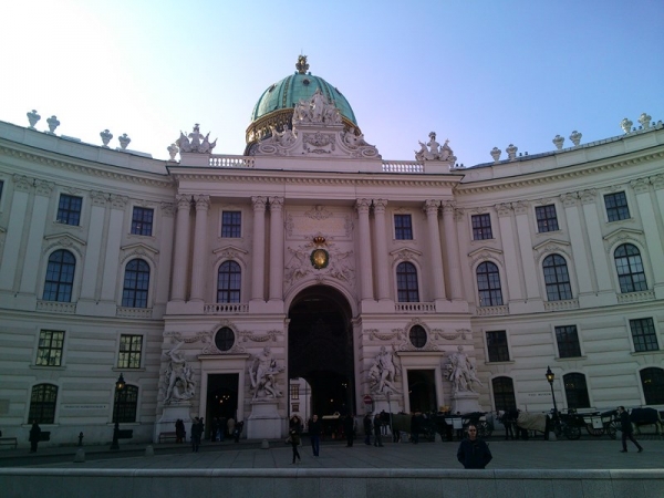 Zdjęcie z Austrii - Brama św. Michała - Hofburg