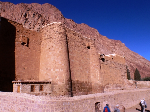 Zdjęcie z Egiptu - Klasztor św. Katarzyny.