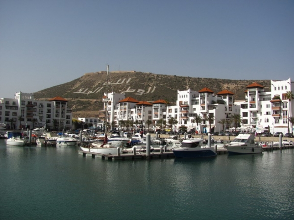 Zdjęcie z Maroka - Agadir - marina.