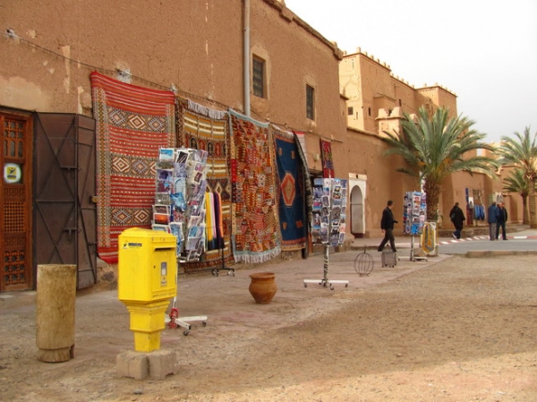 Zdjęcie z Maroka - Kasba Taourirt - brama główna. 