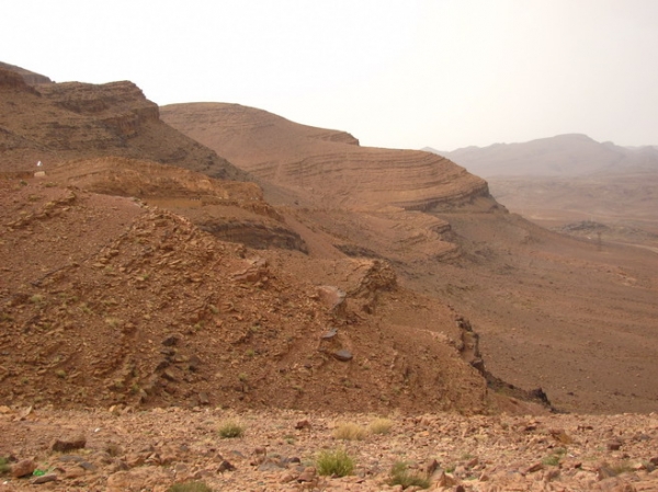 Zdjęcie z Maroka - Górskie widoczki z trasy.